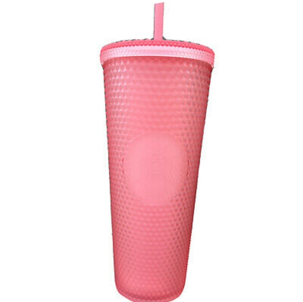 Starbucks 2022 Pink Lemonade Jelly Studded 24 oz Tumbler Cup NEW